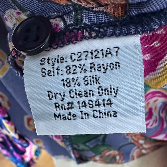 Johnny Was Summer Melina Velvet Burnout Tunic Hoodie - Picture 12 of 13